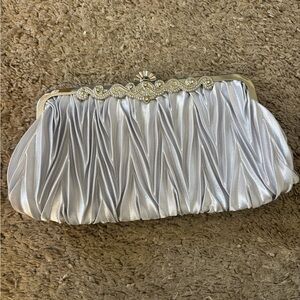 Silver Clutch Bag